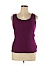 L.L.Bean 100% Cotton Purple Tank Top Size XL - photo 1