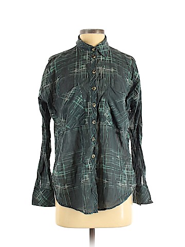 Free People Long Sleeve Button-Down Shirt (view 1)
