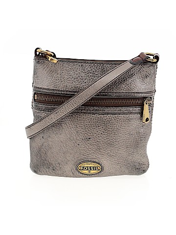 Fossil Leather Crossbody Bag (view 1)