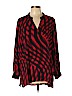Vince Camuto 100% Polyester Red Long Sleeve Blouse Size L - photo 1