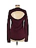 Victoria's Secret Pink Burgundy Long Sleeve T-Shirt Size M - photo 2
