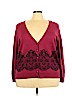 Elle 100% Cotton Pink Cardigan Size 3X - photo 1