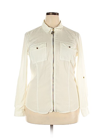 MICHAEL Michael Kors Long Sleeve Blouse (view 1)