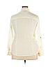 MICHAEL Michael Kors 100% Polyester Ivory Long Sleeve Blouse Size 16 - photo 2