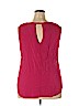 Old Navy 100% Rayon Pink Sleeveless Blouse Size 2X - photo 2