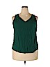 Old Navy 100% Rayon Green Sleeveless Blouse Size XXL - photo 1