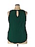 Old Navy 100% Rayon Green Sleeveless Blouse Size XXL - photo 2