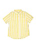 OshKosh B'gosh Yellow Short Sleeve Button-Down Shirt Size 6 - 7 - photo 1