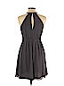 H&M 100% Polyester Gray Casual Dress Size 10 - photo 2