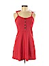 Arizona Jean Company Red Casual Dress Size M - photo 1