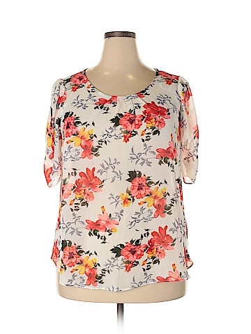 Dna Couture Short Sleeve Blouse (view 1)