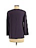 Tibi 100% Silk Purple Long Sleeve Silk Top Size 6 - photo 2