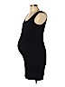 Motherhood Black Casual Dress Size L - photo 1