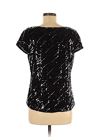 Alice + Olivia Short Sleeve Silk Top (view 2)