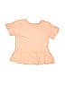 Gap Kids Solid Pink Short Sleeve T-Shirt Size L (kids) - photo 1