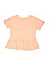 Gap Kids Solid Pink Short Sleeve T-Shirt Size L (kids) - photo 2