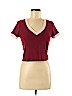Forever 21 Red Short Sleeve Top Size M - photo 1
