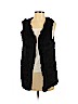 Badgley Mischka 100% Rabbit Hair Black Cardigan Size S - photo 1