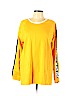 Victoria's Secret Pink 100% Cotton Yellow Long Sleeve T-Shirt Size L - photo 1