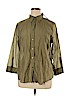 Lauren by Ralph Lauren Green 3/4 Sleeve Button-Down Shirt Size XL - photo 1