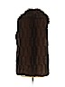 A by Adrienne Landau 100% Polyester Brown Faux Fur Vest Size M - photo 2