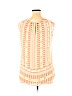 Lex & Madison 100% Polyester Tan Sleeveless Blouse Size XL - photo 2