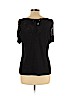 Generation Love 100% Linen Black Short Sleeve Top Size L - photo 2