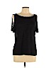 Generation Love 100% Linen Black Short Sleeve Top Size L - photo 1