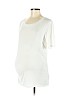 Gap - Maternity White Short Sleeve T-Shirt Size M - photo 1