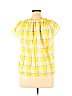 Faded Glory 100% Cotton Yellow Short Sleeve Top Size XL - photo 2