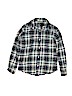 Gap Kids Outlet 100% Cotton Blue Short Sleeve Button-Down Shirt Size L (kids) - photo 1