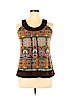 Iz Byer Brown Sleeveless Top Size XL - photo 1