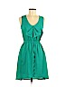 Bebop 100% Polyester Green Casual Dress Size M - photo 1