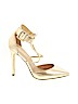 Shoedazzle Tan Heels Size 8 - photo 1