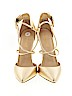 Shoedazzle Tan Heels Size 8 - photo 2