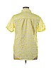 Merona 100% Cotton Yellow Short Sleeve Button-Down Shirt Size XL - photo 2