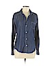 Frank & Eileen 100% Cotton Blue Long Sleeve Button-Down Shirt Size M - photo 1