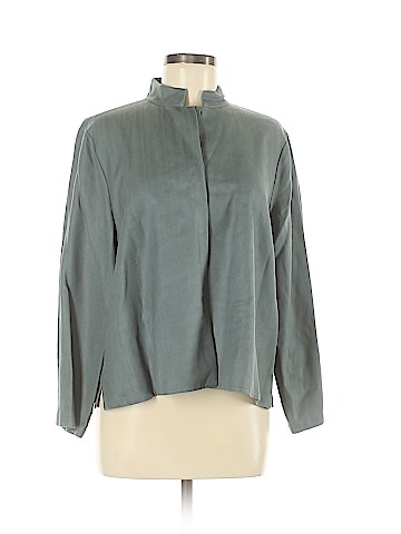 Eileen Fisher Long Sleeve Button-Down Shirt (view 1)