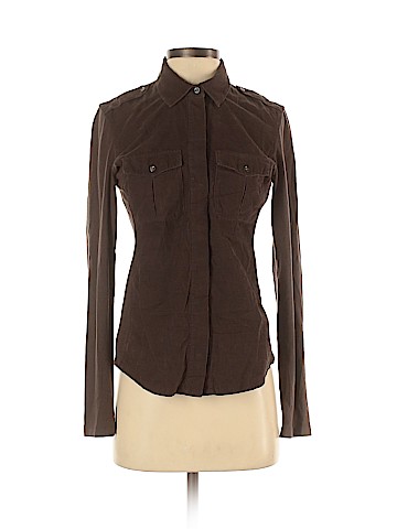 James Perse Long Sleeve Button-Down Shirt (view 1)