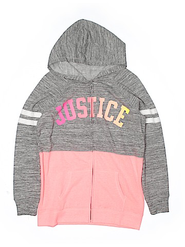 Justice Zip Up Hoodie (view 1)