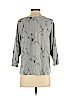 Forever 21 Gray 3/4 Sleeve Top Size S - photo 2
