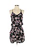 Pink Rose 100% Rayon Black Romper Size S - photo 1