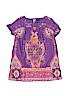 Baby Gap 100% Cotton Print Purple Dress Size 2T - photo 1