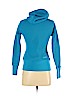 Core 100% Polyester Blue Zip Up Hoodie Size XS (petite) - photo 2