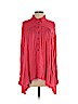 Free People 100% Rayon Pink 3/4 Sleeve Blouse Size XS - photo 1