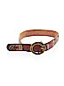 Lucky Brand 100% Leather Print Brown Leather Belt Size M - photo 1
