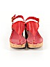 Tory Burch Red Wedges Size 7 1/2 - photo 2