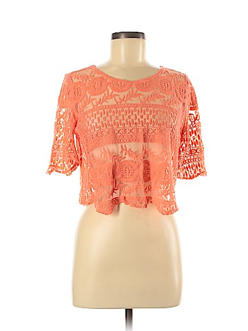 Forever 21 Short Sleeve Blouse (view 1)