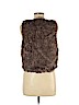 Delia's Brown Faux Fur Vest Size M - photo 2