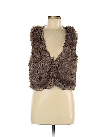Delia's Faux Fur Vest (view 1)